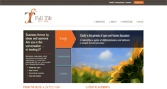 Desktop Screenshot of fulltiltconsulting.com